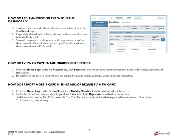 RSI Member Portal Quickstart Guide - Page 6