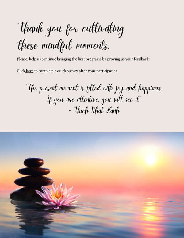 Cultivate Mindfulness Workbook - Page 11