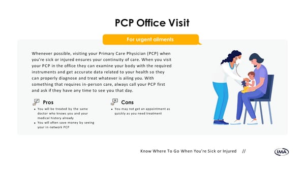 Know Where to Go When You're Sick or Injured - Page 3