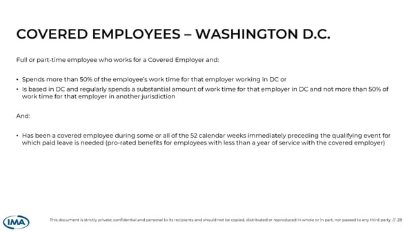 Overview of State Paid Leave Laws - Page 28