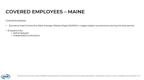 Overview of State Paid Leave Laws - Page 30