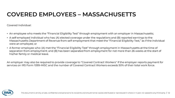 Overview of State Paid Leave Laws - Page 32