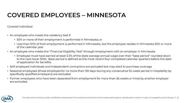 Overview of State Paid Leave Laws - Page 33