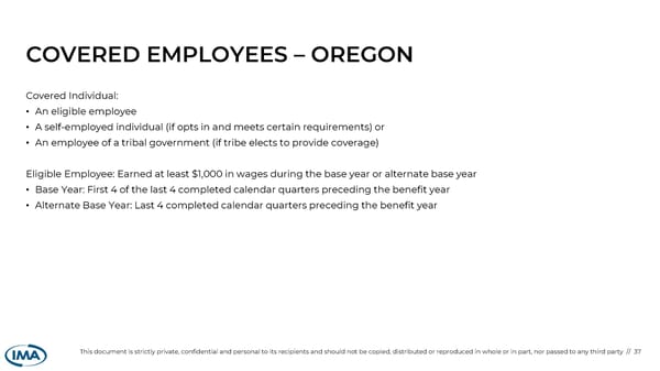 Overview of State Paid Leave Laws - Page 37