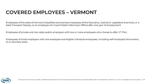 Overview of State Paid Leave Laws - Page 39