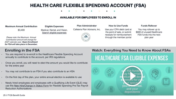 FY26 Benefit Guide - Page 25