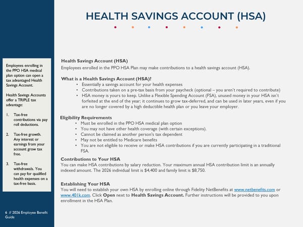 Westfield Capital Management 2026 Benefits Guide - Page 6