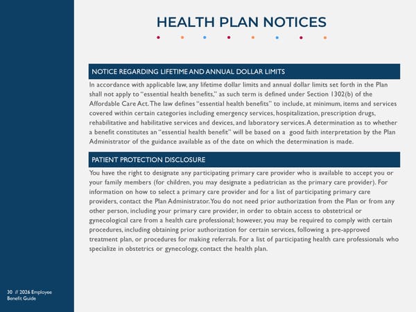 Westfield Capital Management 2026 Benefits Guide - Page 30