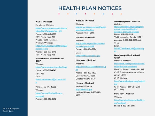 Westfield Capital Management 2026 Benefits Guide - Page 38