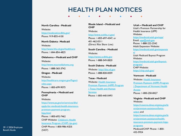 Westfield Capital Management 2026 Benefits Guide - Page 39