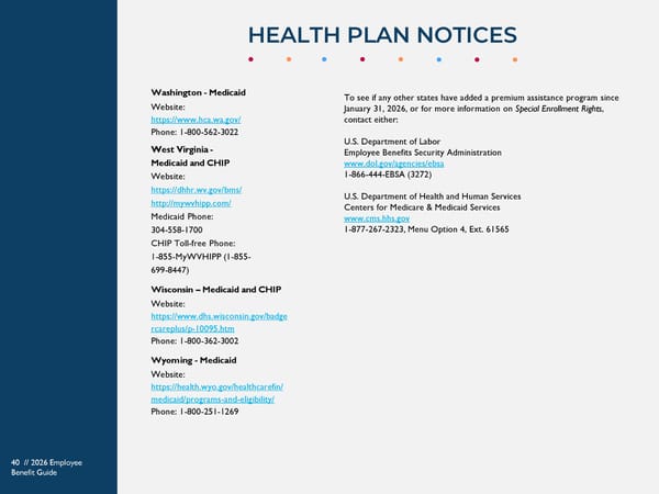 Westfield Capital Management 2026 Benefits Guide - Page 40