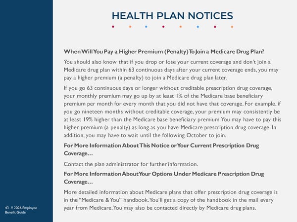 Westfield Capital Management 2026 Benefits Guide - Page 43