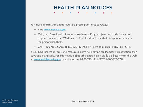 Westfield Capital Management 2026 Benefits Guide - Page 44