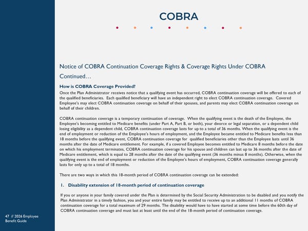 Westfield Capital Management 2026 Benefits Guide - Page 47