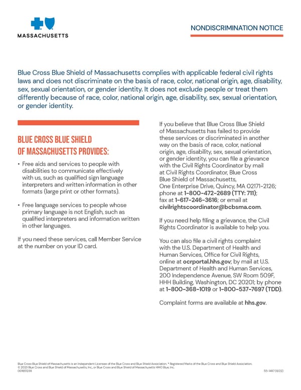 BCBS Dental Blue Freedom - Summary of Benefits and Coverage - Page 6