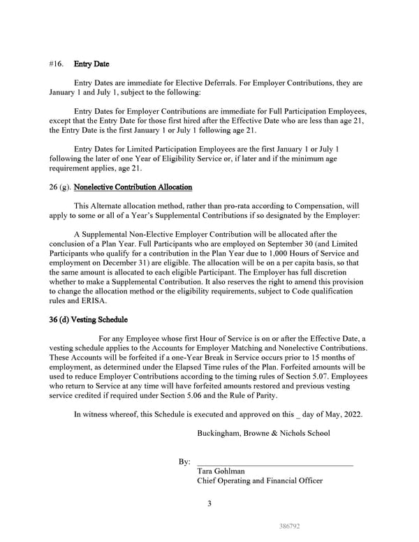 BB&N 403(b) Special Schedule 2022 - Page 3