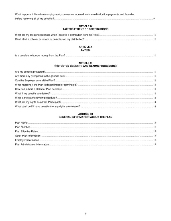 BB&N 403(b) Summary Plan Description 2022 - Page 3