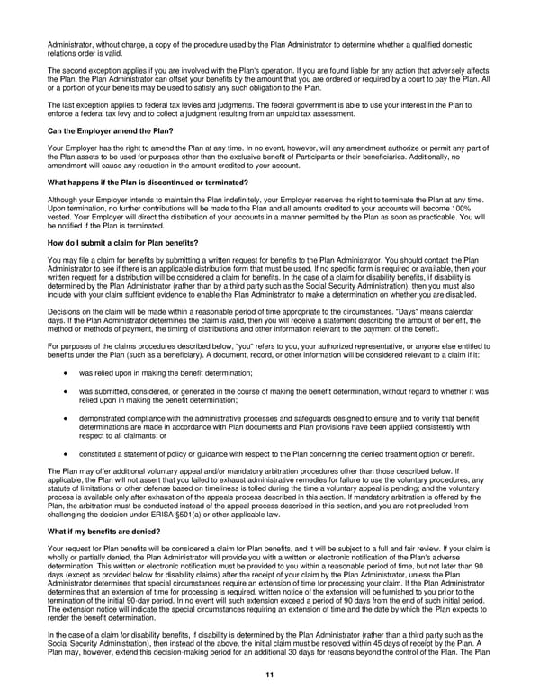 BB&N 403(b) Summary Plan Description 2022 - Page 14