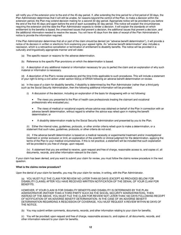 BB&N 403(b) Summary Plan Description 2022 - Page 15