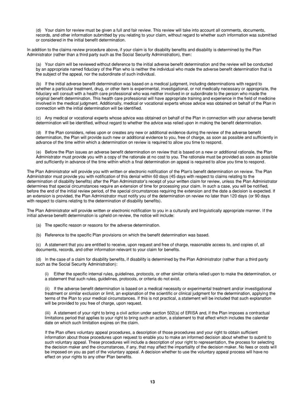 BB&N 403(b) Summary Plan Description 2022 - Page 16