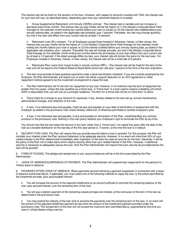 BB&N 403(b) Summary Plan Description 2022 - Page 20